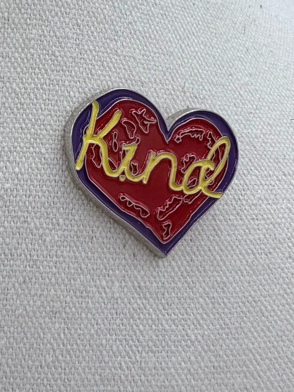 Penzey’s Spice “Kind” Heart Lapel Pendant Brooch Pun Woman’s Jewelry